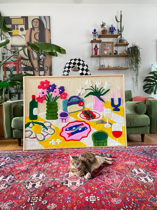 Déjeuner au bord de mer