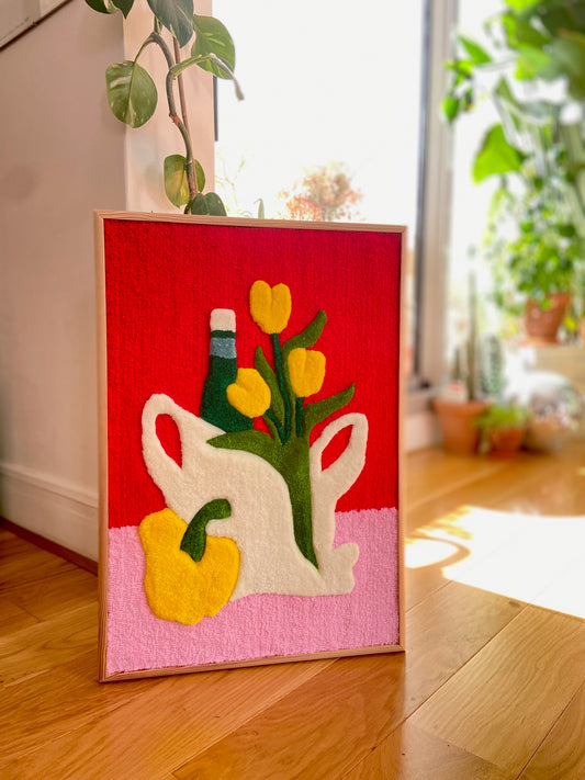 Des courses et des fleurs