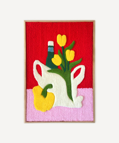 Des courses et des fleurs