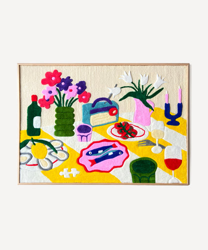 Déjeuner au bord de mer