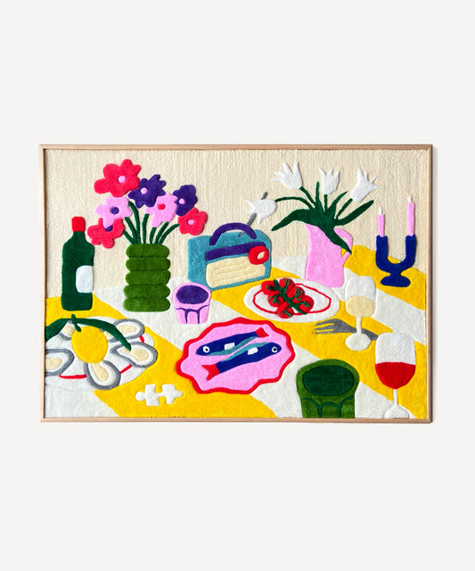 Déjeuner au bord de mer