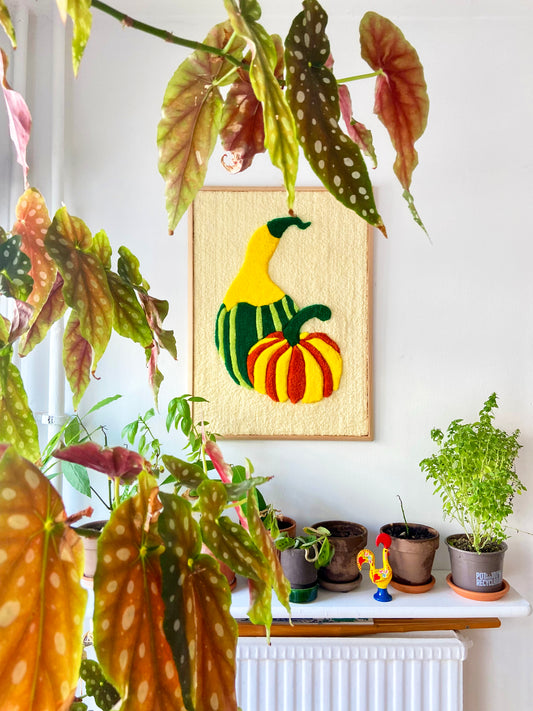 Les courges d'automne