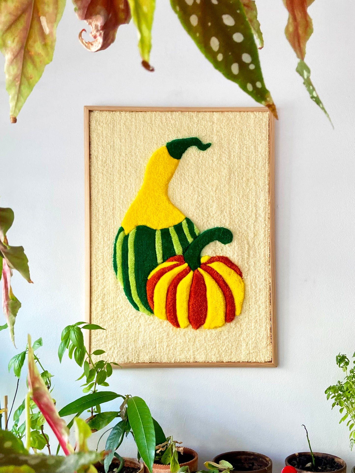 Les courges d'automne