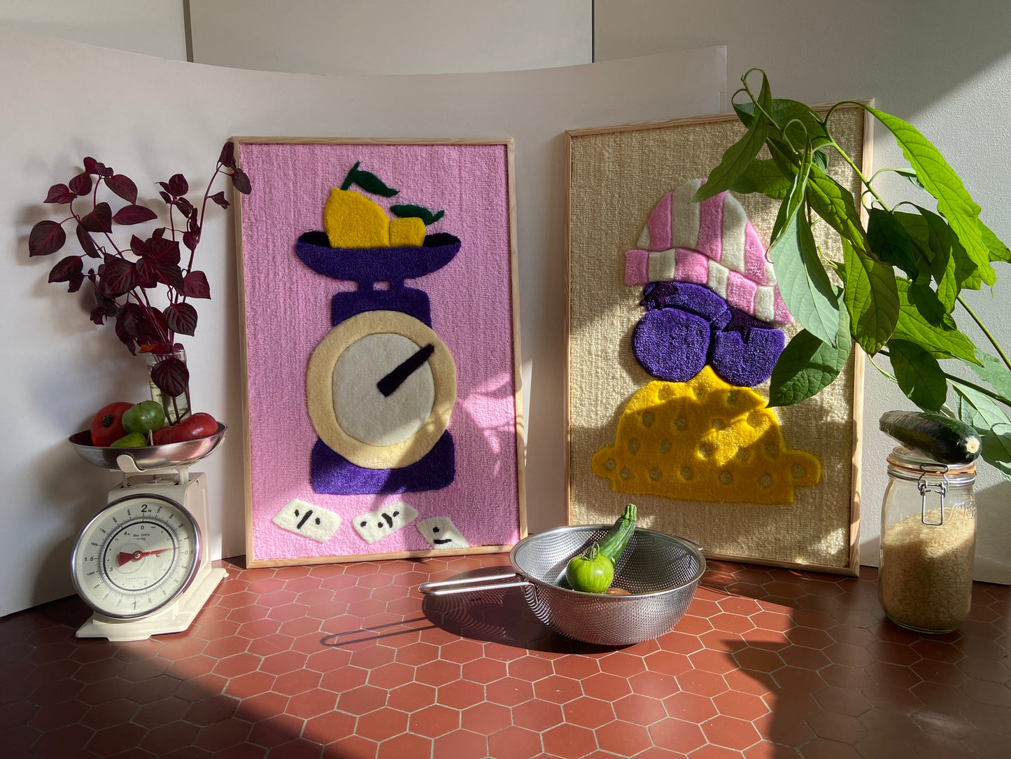 Citrons du jour et dominos