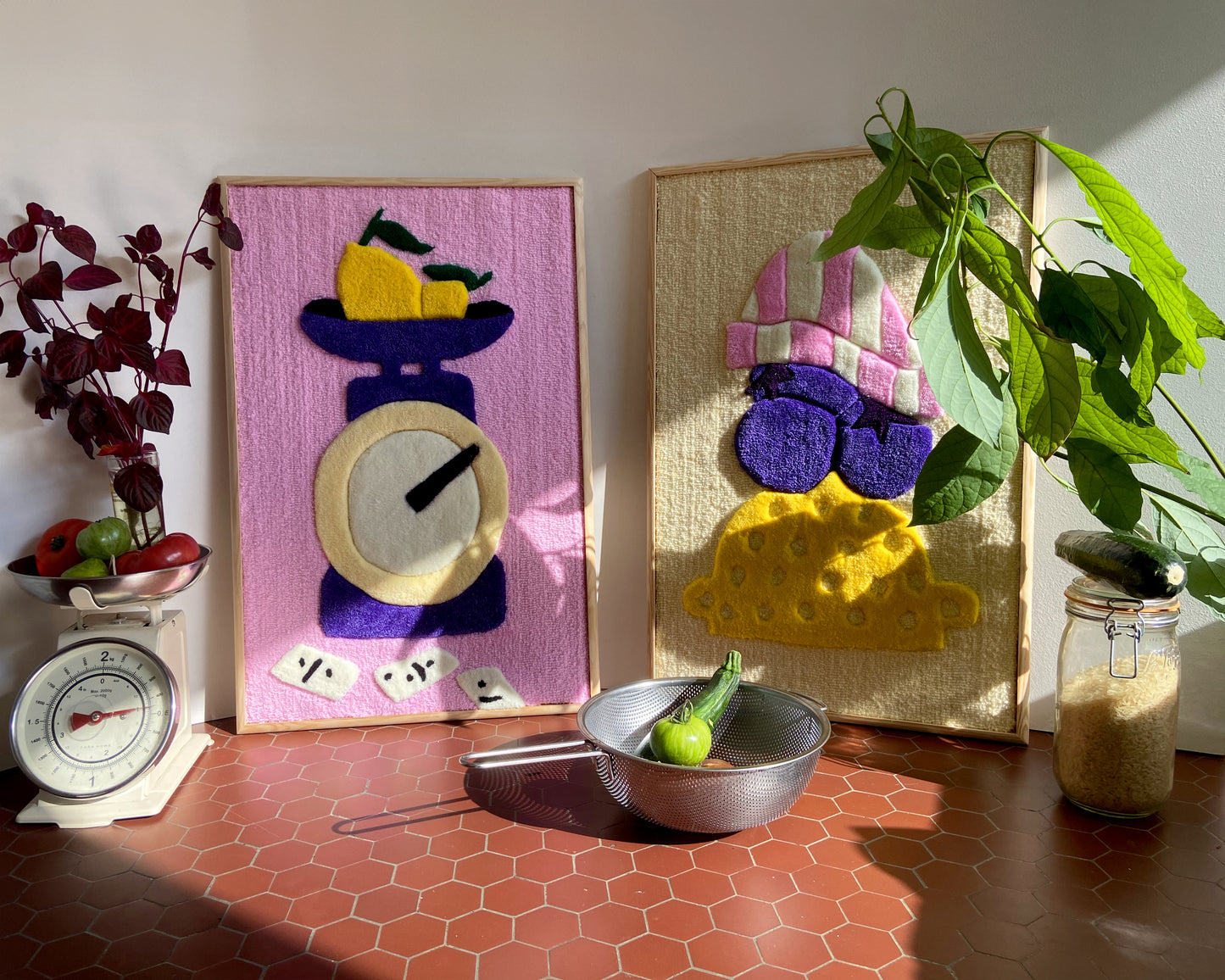 Citrons du jour et dominos