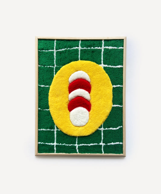 L'assiette de tomate mozza