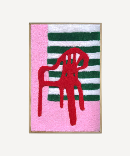 La chaise rouge
