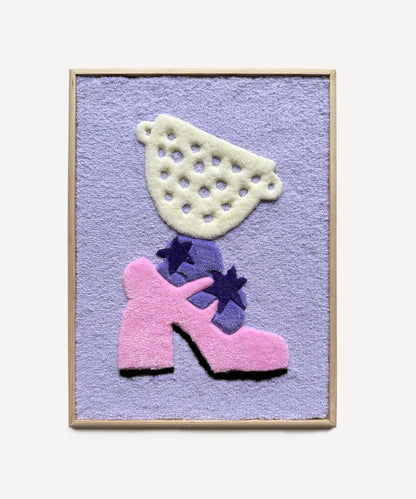La chaussure rose