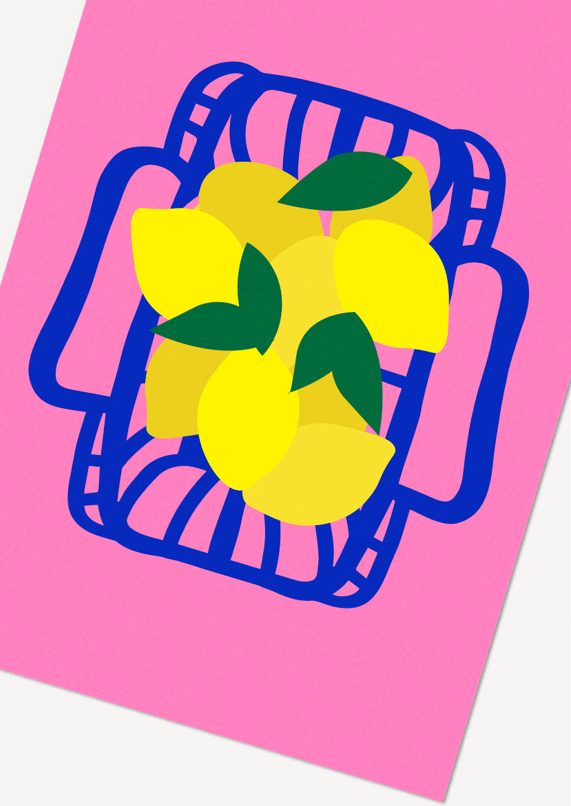 Le panier de citrons