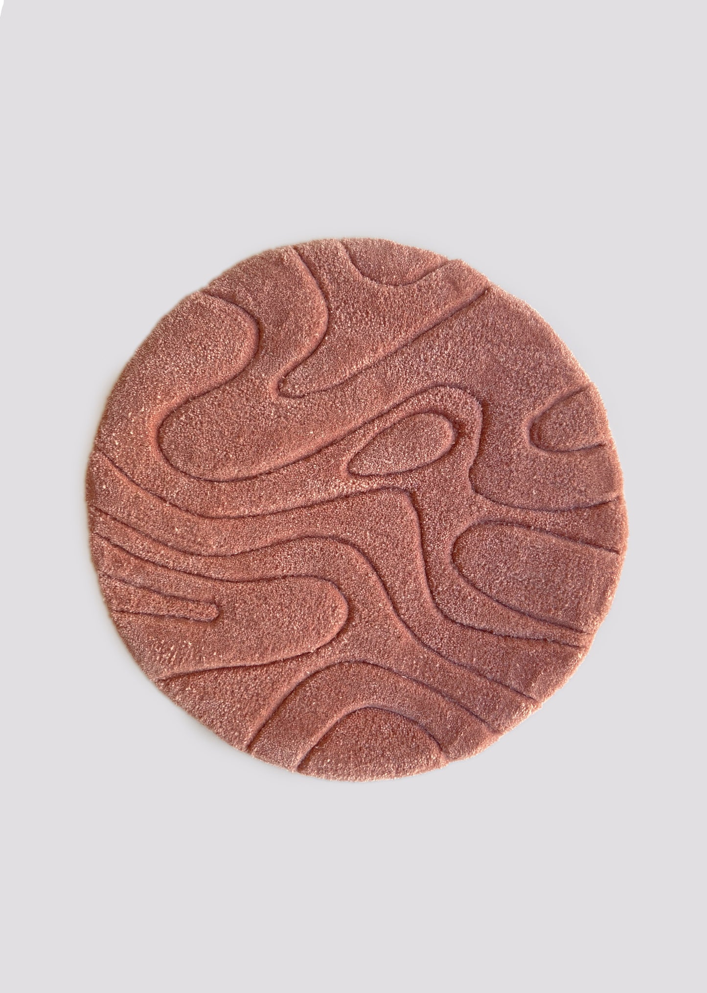 La montagne round - Vieux rose