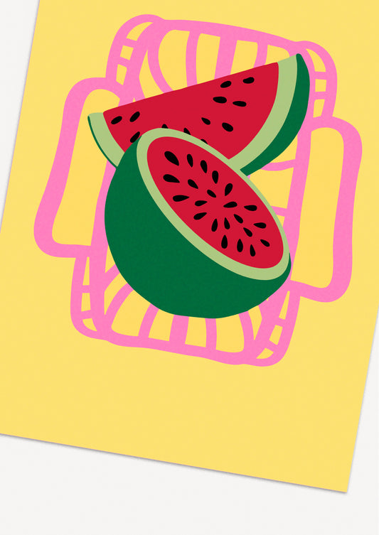 Le panier de pastèques