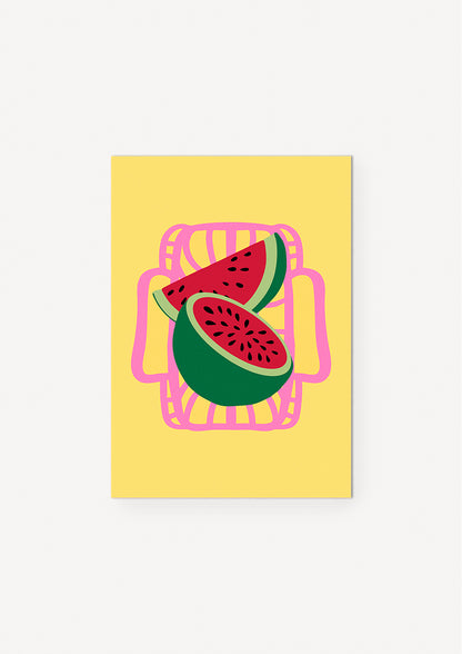 Le panier de pastèques